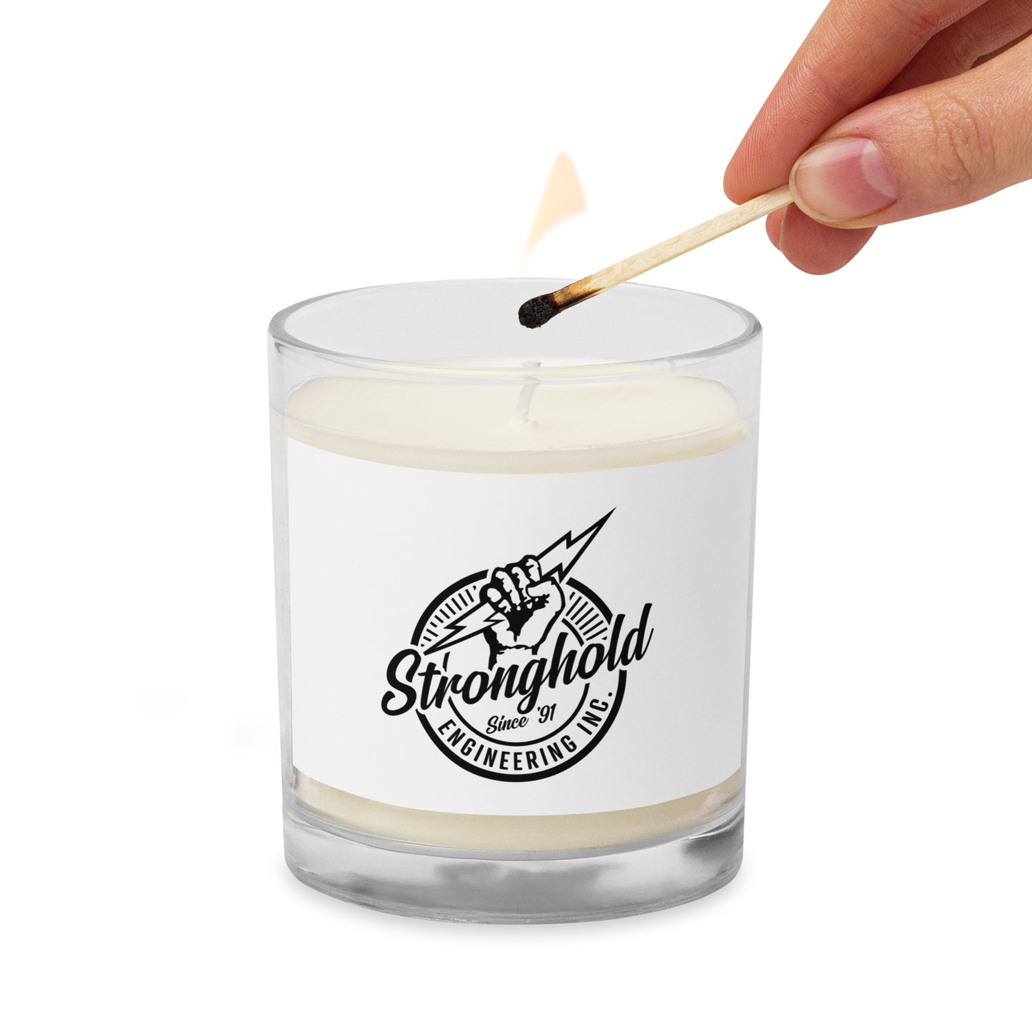 Glass Jar Soy Wax Candle